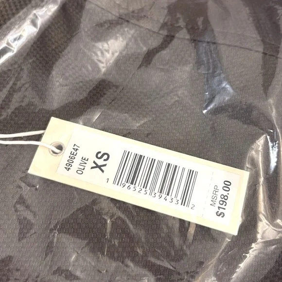 NWT [MAX STUDIO] Tab Sleeve Utility Jumpsuit in Olive, Women’s Size X-Small - Picture 8 of 8